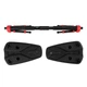 Турник раздвижной Cornix Elite+ 110-140 см XR-0295 Black/Red - изображение 9