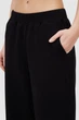 Брюки AVECS чорні з трикотажу Double Face 50606/1 XL - зображення 6