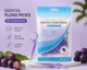 Зубна нитка на тримачі Dental Floss Picks зі смаком винограду, 30 шт — для очищення міжзубних проміжків - зображення 1