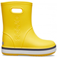 Дитячі гумові чоботи Crocs Crocband Rain Boot kids 29 р 17.5-18.3 см Жовті 205827-C12 Yellow/Navy - зображення 1