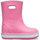 Дитячі гумові чоботи Crocs Crocband Rain Boot kids 33 р 20.1-20.8 см Рожевий 205827-J2 Lemonade/Lavender - зображення 1