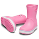 Дитячі гумові чоботи Crocs Crocband Rain Boot kids 33 р 20.1-20.8 см Рожевий 205827-J2 Lemonade/Lavender - зображення 3