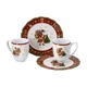 Набор посуды Hutschenreuther Happy Christmas Red 4 предмета - изображение 1
