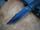Ніж фултанг туристичний Gerber Portland Oregon 24 см Clip Point чорний в чохлі - зображення 7