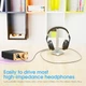 Мініатюрний підсилювач для навушників Douk Audio U3 класу А, HiFi настільний стереопідсилювач HD650/K701/DT880/T70/RS1e Black - зображення 5