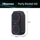 Акустична система Hisense Party Rocket 160 Black (20013565) - зображення 5