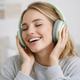 Накладные беспроводные наушники P9 мятно-зеленые Bluetooth 5.0 с микрофоном складные стерео для ПК iOS Android - изображение 5