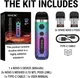 Многоразовая Pod-система Smok Novo 5 KIT 7 Color Cobra 900мАч вейп с сменным картриджем на 2мл - изображение 2