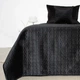 Покривало ТЕП VELOUR Мозаїка велюр євро 220х240 см Чорний (55860220240) - зображення 1