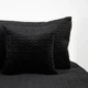 Покривало ТЕП VELOUR Мозаїка велюр двоспальне 180х240 см Чорний (55890180240) - зображення 2