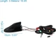 Сигнальний підсилювач AM FM Uxcell Shark Antenna Dolphin - зображення 2