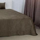 Покривало ТЕП VELOUR Мозаїка велюр євро 240х260 см Хакі (55830240260) - зображення 1
