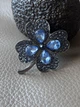 Брошка Mirshine Cloverleaf Blue - изображение 1