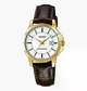 Женские наручные часы Casio LTP-V004GL-7AUDF, кварцевые, кожаный ремешок - изображение 1
