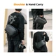 Сумка-слинг K&F Concept Alpha Camera Sling Bag Black, 10л (KF13.157V1) - изображение 3