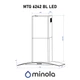 Витяжка декоративна Minola MTG 6242 BL LED - зображення 11