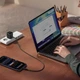 Розумний зарядний пристрій Anker Nano Charger Smart Display 45W Black - зображення 2