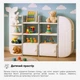 Детский стеллаж Mealux Bubbles White (KD-E057 White) - изображение 4