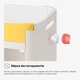 Детский стеллаж-книжная полка Mealux Brooks White-Yellow (KD-E041 White / Yellow) - изображение 10