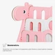 Дитячий стелаж Mealux Raffo Pink (KD-E042 Pink) - зображення 8