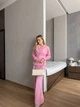 Жіночий класичний костюм (сорочка+брюки) Uaclothes 42 Рожевий (like38167-185991349) - зображення 6