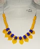Бусы стекла ручной работы ISTA Lampwork N 226 Подсолнух 46 см - изображение 1