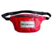 Сумка бананка поясная BALENCIAGA женская красная (kno-186-4) - изображение 1