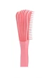 Расческа профессиональная silicone comb афро-американская для всех типов волос Розовый - изображение 2