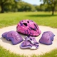 Комплект шлем и защита Maraton с регулировкой по объему размер S-M 3-15 лет Purple/Pink (3446747485) - изображение 6
