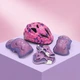 Комплект шлем и защита Maraton с регулировкой по объему размер S-M 3-15 лет Purple/Pink (3446747485) - изображение 13