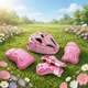 Набор роликовые коньки раздвижные Best Roller со светом р.29-33 стелька 18 - 20,5 см Шлем + защита с регулировкой SOFT PINK (74654485) - изображение 13
