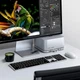 Док-станция для Mac mini Satechi с корпусом для SSD NVMe/SATA M.2, USB-C хаб 7-в-1, серебристая - изображение 5