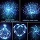 Світлодіодний світильник у сад "Салют" на сонячній панелі, White, 60 LED. 1 режим - зображення 5