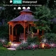 Світлодіодний світильник у сад "Салют" на сонячній панелі, RGB, 60 LED. 7 режимів - зображення 4