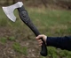 Топор AncientSmithy Козак декоративный металлический с патинированием для коллекции и подарка - изображение 2