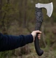 Топор AncientSmithy Козак декоративный металлический с патинированием для коллекции и подарка - изображение 3