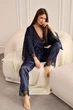 Халат Komilfo 50(2XL) Темно-синій (124709) - зображення 3