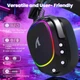 Навушники ATTACK SHARK G800, об'ємний звук 7.1, Bluetooth/2.4G для ПК, PS5, PS4, Xbox black - зображення 4