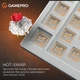 Клавіатура GamePro Genesis Silverlight MK126 YH Switches Grey - зображення 5