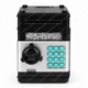 Копилка в форме сейфа электронная с кодовым замком и купюроприемником со светом и звуком Черный - изображение 3