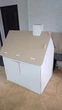 Домик картонный игровой для детей, дом из картона детский раскраска, для игры и рисования, разукрашка, Бертик,120х100х80см. - изображение 2