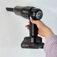 Пылесос автомобильный беспроводной YAN YI Vacuum Cleaner 18.5V для авто и дома, ручной автопылесос портативный аккумуляторный с HEPA фильтром и комплектом насадок для труднодоступных мест Черный, AND-904 - изображение 7