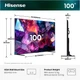 Телевізор Hisense QLED 100" 100E7S PRO - зображення 5