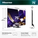 Телевизор Hisense MiniLED 75" 75U7S PRO - изображение 4
