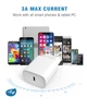 Комплект быстрой зарядки для IPhonе 11 12 комплект быстрой зарядки для ipad 20W Кабель USB-C Lightning PAVLYSH HP-126 - изображение 5