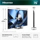 Телевизор Hisense MiniLED 75" 75U7SE - изображение 5