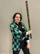 Костюм для косплей Demon Slayer Тандзиро Камадо аниме Клинок рассекающий демонов - изображение 4