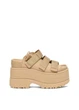 Жіночі уггі Сандалі Беж UGG W GOLDENRISE Mustard Seed (35, бежевий) - изображение 4