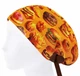 Медицинская шапочка женская HeadwearUniverse универсальная принт Чизбургер картошка фри - изображение 3