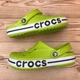 Чоловічі крокси сабо Баябенд зелені Crocs Bayaband Clog Lime Punch/Navy 1 (42-43, зелений) - изображение 12